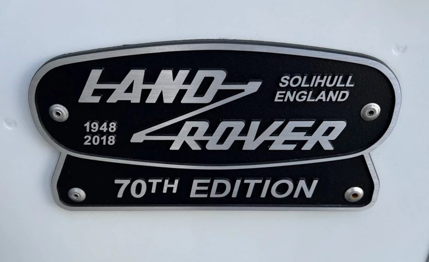 Land Rover Defender 90 Works V8 70th Edition